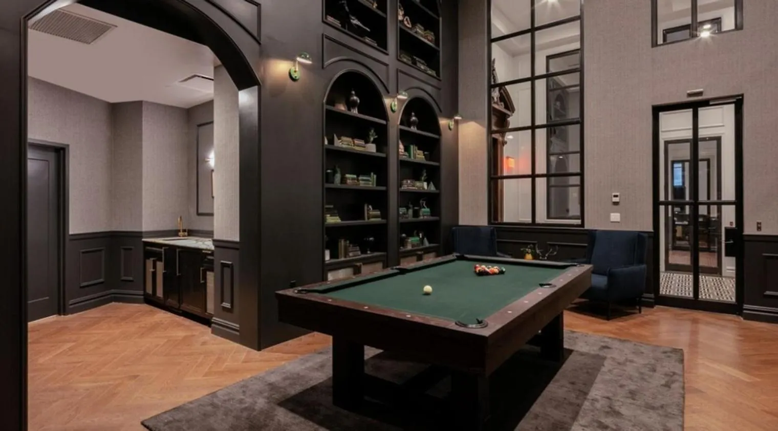 Fidi 1Br W Game Room Resident-Only Speakeasy Nyc-1346 Нью-Йорк США