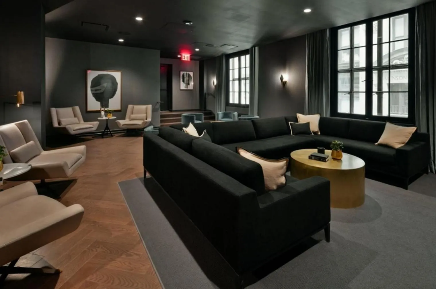 Апартаменты Fidi 1Br W Game Room Resident-Only Speakeasy Nyc-1346 Нью-Йорк